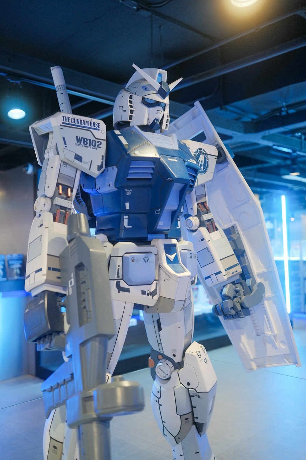 Gundam model kit build