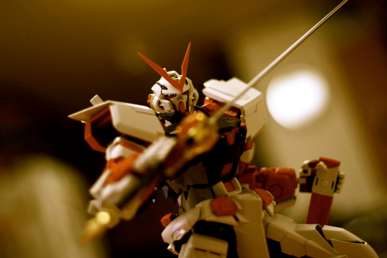 Gundam model kit build