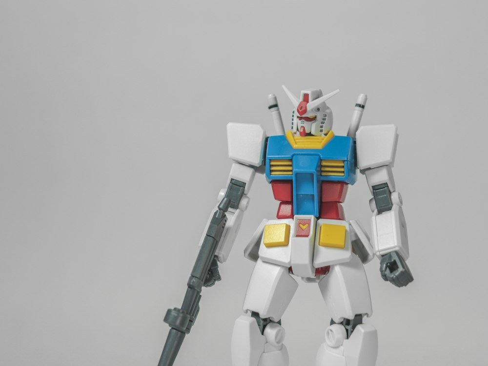 Gundam model kit build